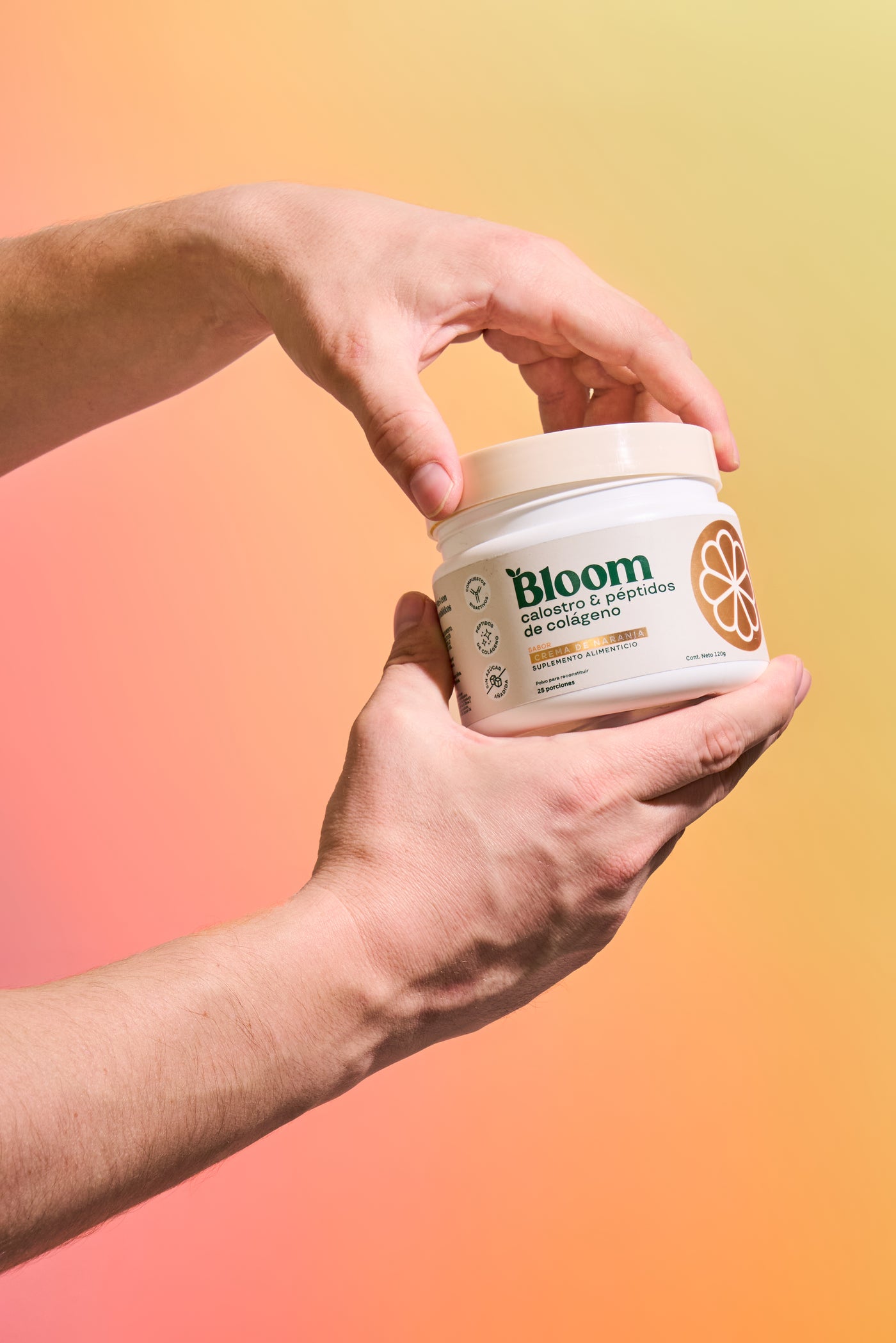 Calostro Con Colágeno Sabor Crema De Naranja