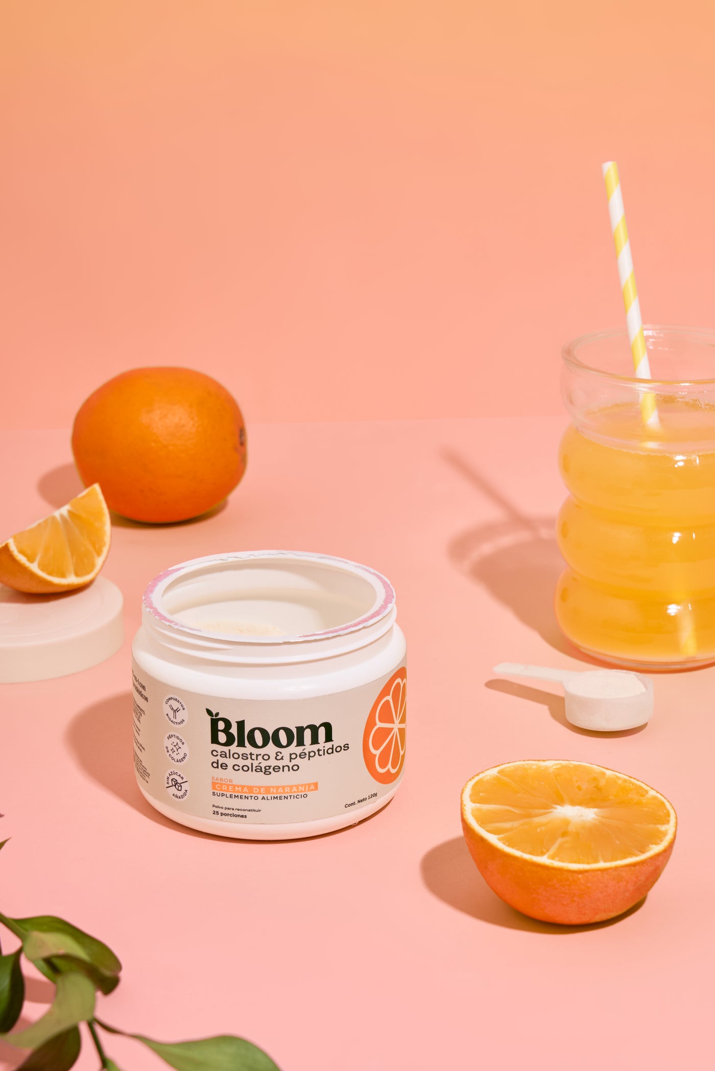 Calostro Con Colágeno Sabor Crema De Naranja
