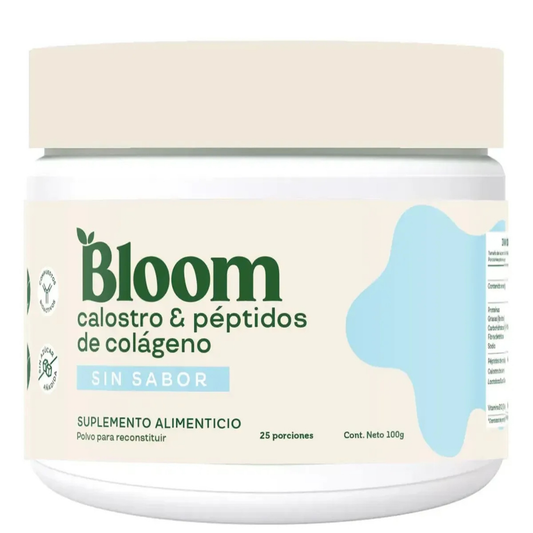 Bloom Calostro Con Colágeno Hidrolizado Sin Sabor