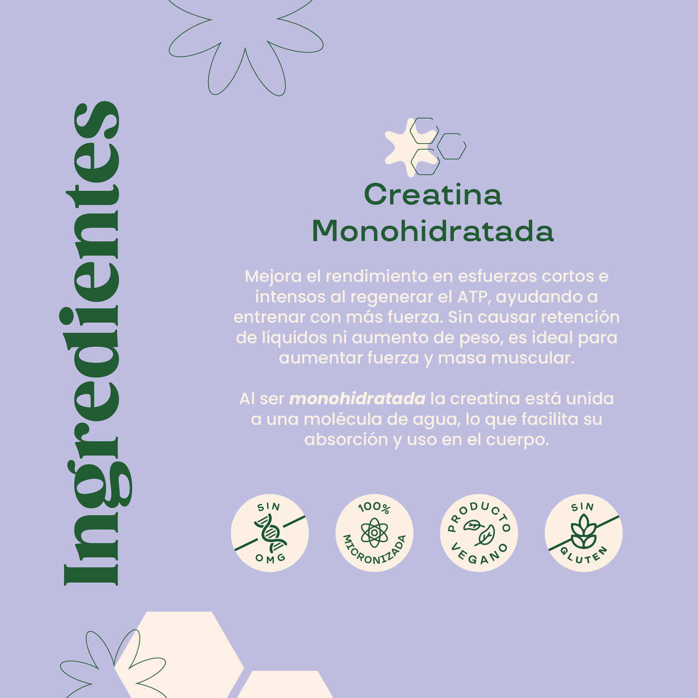 Creatina Sabor Limón - 25 Porciones Limón